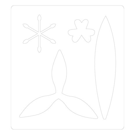 Sizzix Bigz Die by Jennifer Ogborn Snowdrop (664501) (DISCONTINUED)