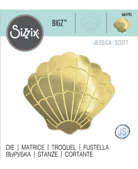 Sizzix Bigz Die by Jessica Scott Seashell #3 (665195) (DISCONTINUED)