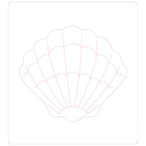 Sizzix Bigz Die by Jessica Scott Seashell #3 (665195) (DISCONTINUED)