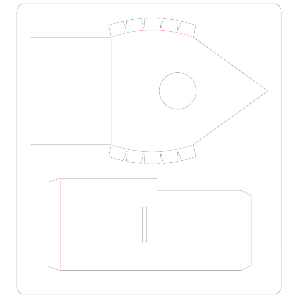 Sizzix Bigz Die by Kath Breen Birdhouse (665194) (DISCONTINUED)