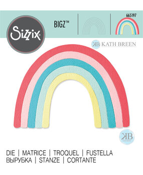 Sizzix Bigz Die by Kath Breen Rainbow (665197) (OUTLET)