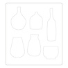 Sizzix Bigz Die by Lisa Jones Crockery (666133) (OUTLET)