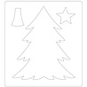 Sizzix Bigz Die by Lisa Jones Pine Tree (665493) (OUTLET)