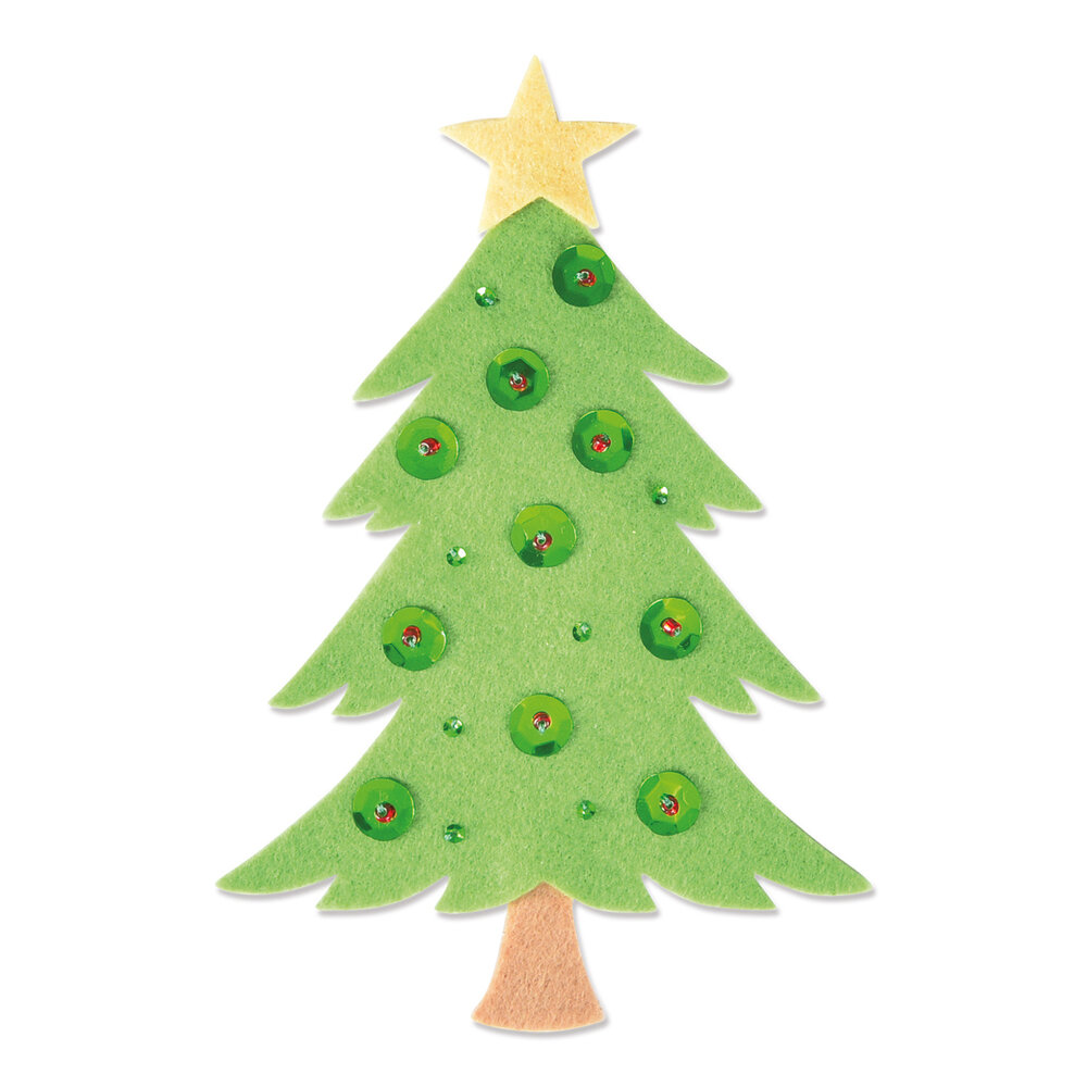 Sizzix Bigz Die by Lisa Jones Pine Tree (665493) (OUTLET)