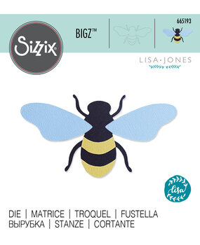 Sizzix Bigz Die by Lisa Jones Queen Bee (665193) (OUTLET)