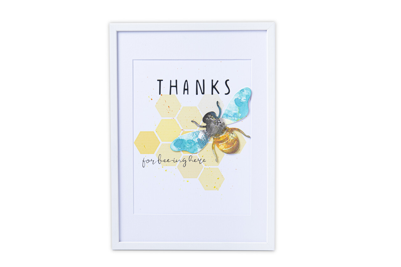Sizzix Bigz Die by Lisa Jones Queen Bee (665193) (OUTLET)
