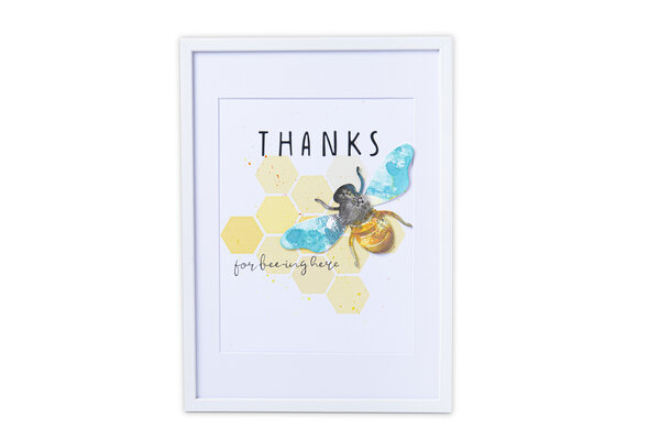 Sizzix Bigz Die by Lisa Jones Queen Bee (665193) (OUTLET)