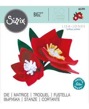 Sizzix Bigz Die by Lisa Jones Seasonal Florals, 3D (665494) (DISCONTINUED)