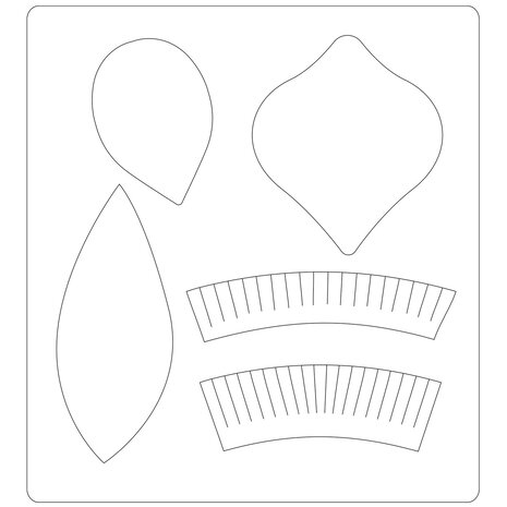 Sizzix Bigz Die by Lisa Jones Seasonal Florals, 3D (665494) (DISCONTINUED)