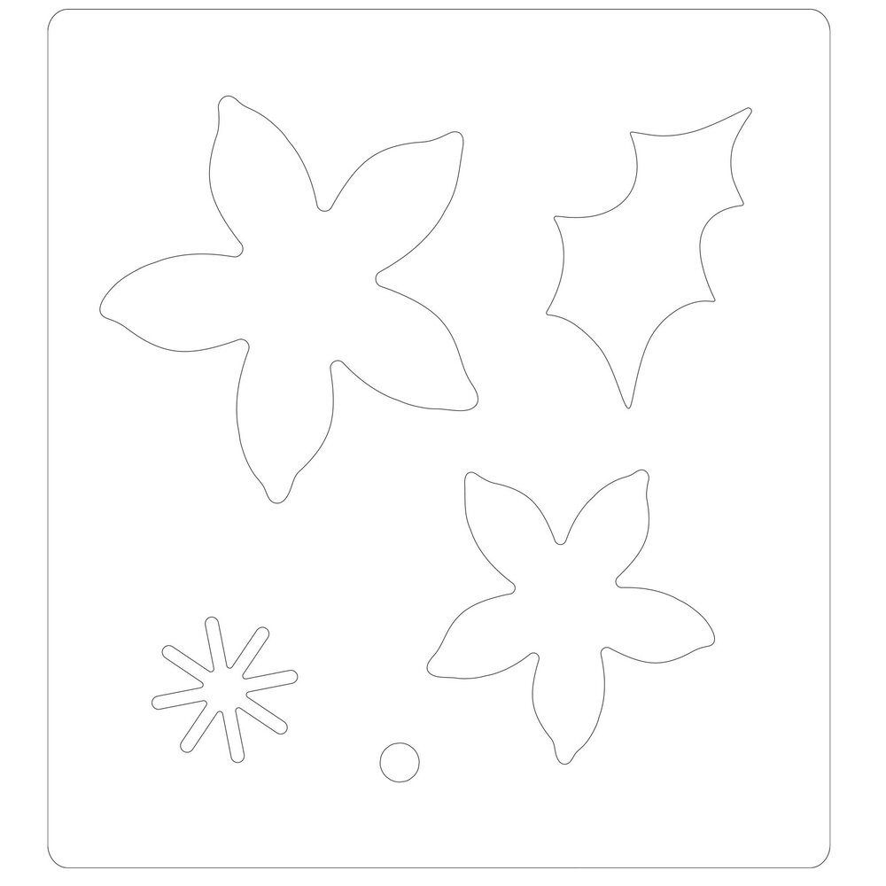 Sizzix Bigz Die by Lisa Jones Winter Poinsettia (664513) (DISCONTINUED) Sizzix Bigz Die by Lisa Jones Winter Poinsettia (664513) (DISCONTINUED)