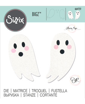 Sizzix Bigz Die by Olivia Rose Cute Ghost (664722) (OUTLET)