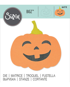 Sizzix Bigz Die Autumn Pumpkin (664718) (DISCONTINUED) Sizzix Bigz Die Autumn Pumpkin (664718) (DISCONTINUED)