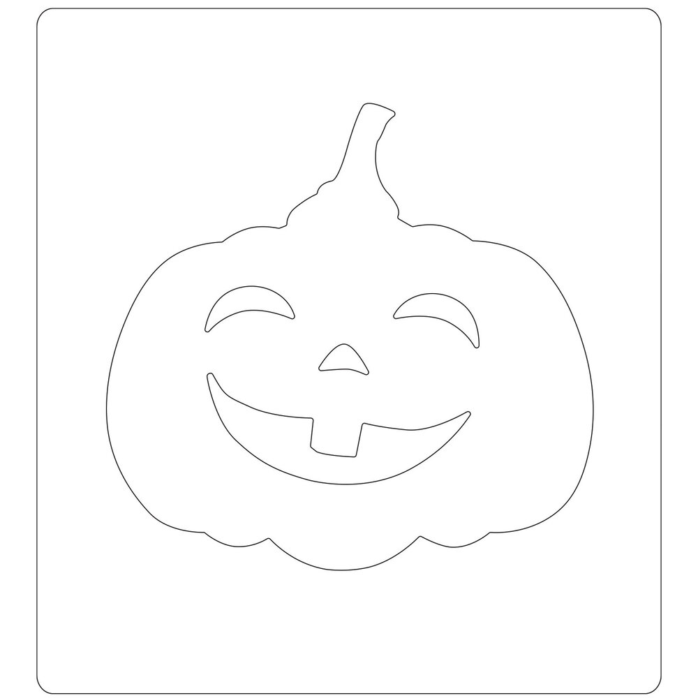 Sizzix Bigz Die Autumn Pumpkin (664718) (DISCONTINUED) Sizzix Bigz Die Autumn Pumpkin (664718) (DISCONTINUED)