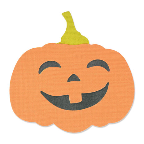 Sizzix Bigz Die Autumn Pumpkin (664718) (DISCONTINUED) Sizzix Bigz Die Autumn Pumpkin (664718) (DISCONTINUED)