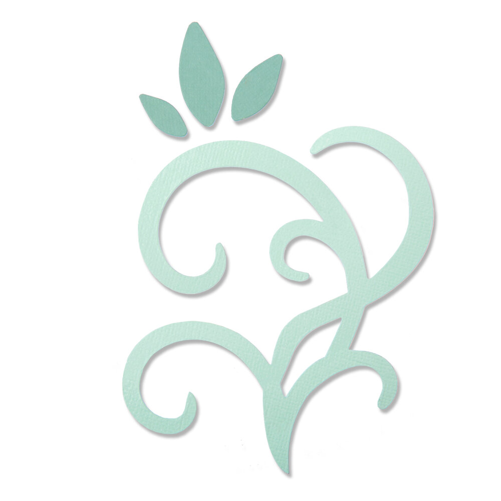 Sizzix Bigz Die by Debi Potter Leaves & Swirls (664403) (DISCONTINUED) Sizzix Bigz Die by Debi Potter Leaves & Swirls (664403) (DISCONTINUED)