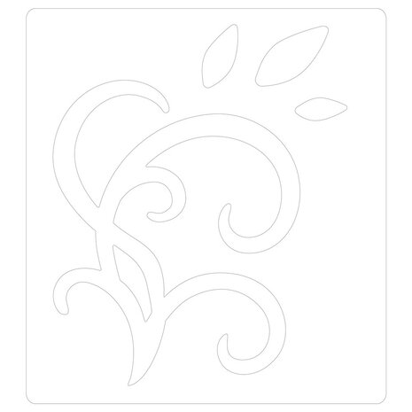 Sizzix Bigz Die by Debi Potter Leaves & Swirls (664403) (DISCONTINUED)