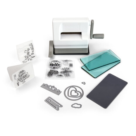 Sizzix Sidekick Starter Kit - White & Gray (661770) Sizzix Sidekick Starter Kit - White & Gray (661770)