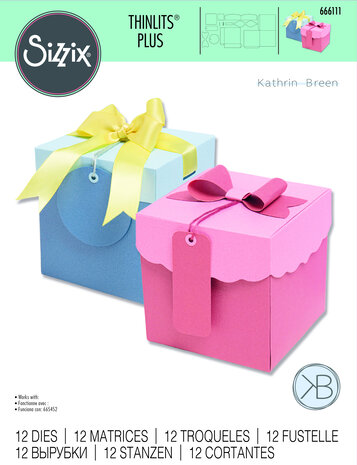 Sizzix Thinlits Plus Die by Kath Breen Classic Box (12pcs) (666111) (DISCONTINUED) Sizzix Thinlits Plus Die by Kath Breen Classic Box (12pcs) (666111) (DISCONTINUED)