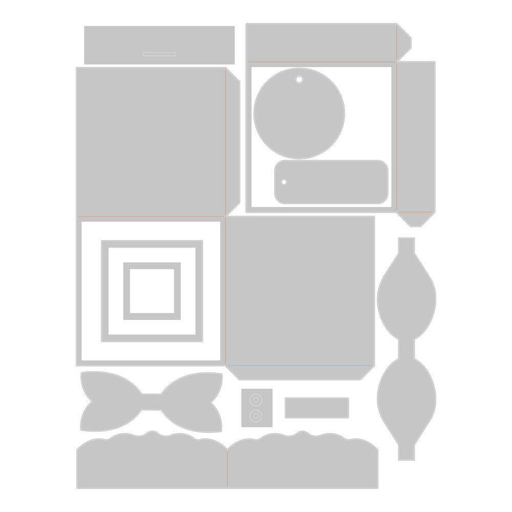 Sizzix Thinlits Plus Die by Kath Breen Classic Box (12pcs) (666111) (DISCONTINUED) Sizzix Thinlits Plus Die by Kath Breen Classic Box (12pcs) (666111) (DISCONTINUED)