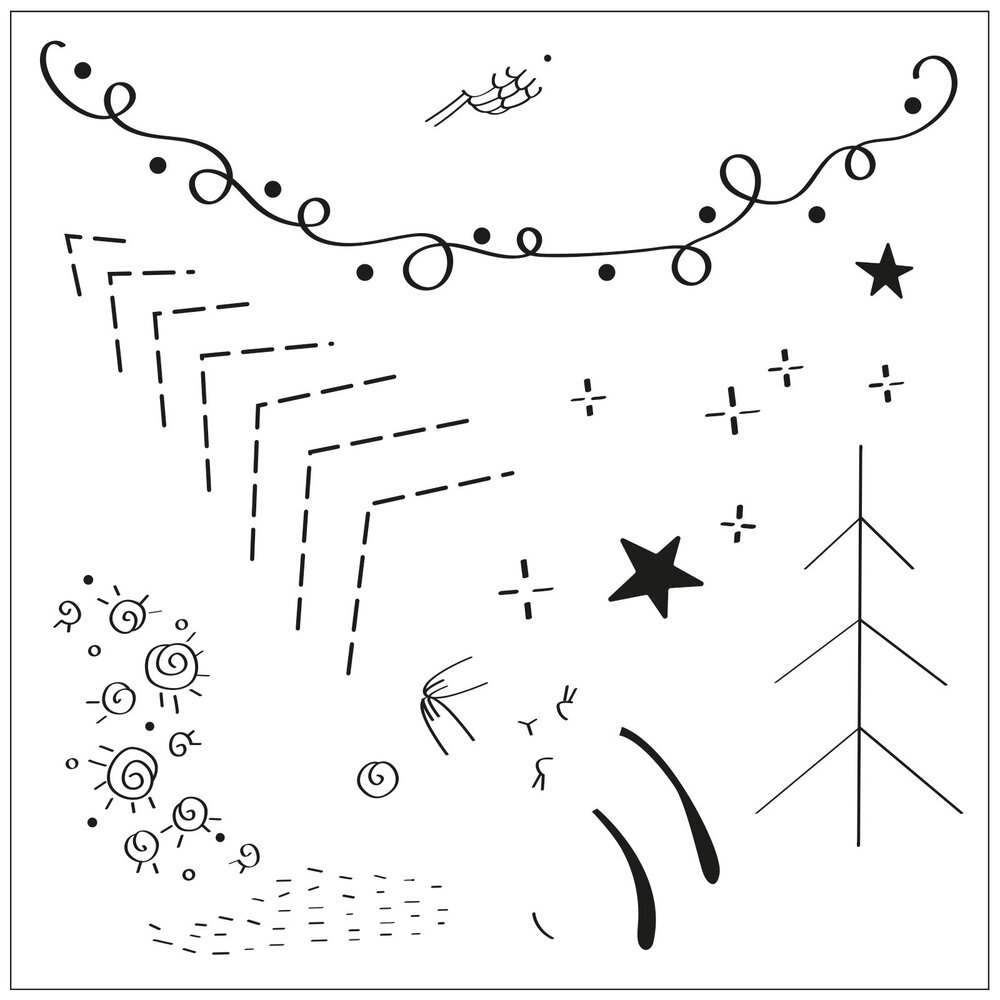 Sizzix Framelits Die w/Stamps by Olivia Rose Animal Frame (11+11pcs) (665470) (DISCONTINUED)