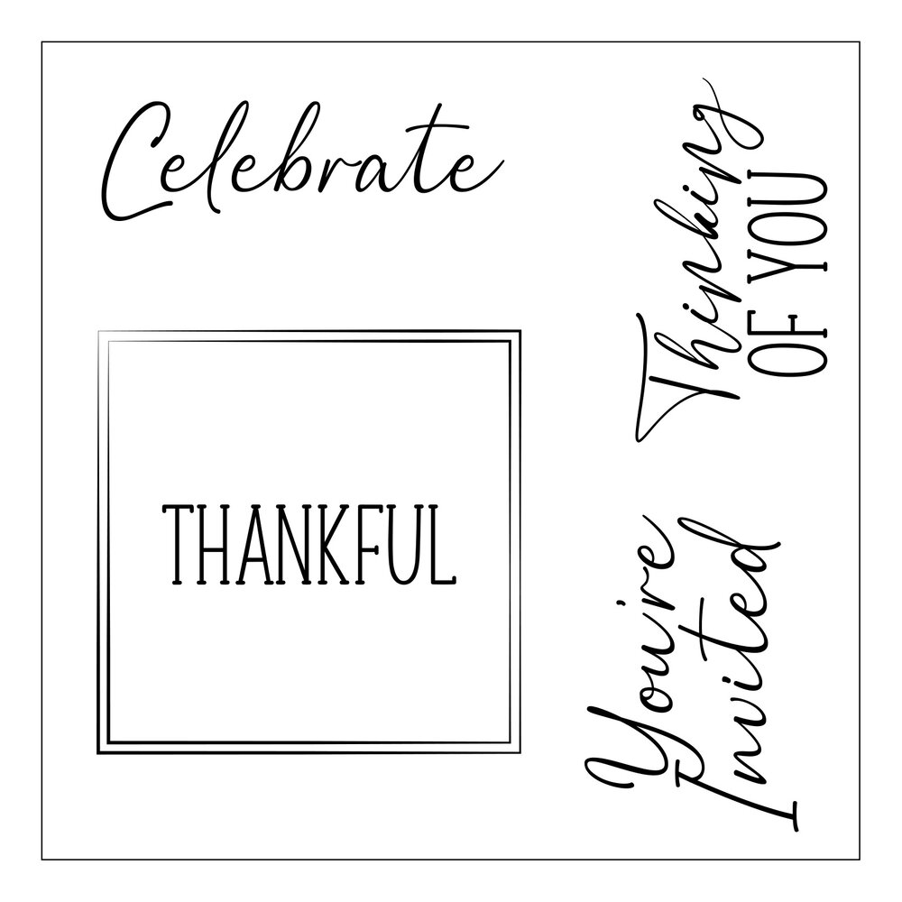 Sizzix Framelits Die w/Stamps by Olivia Rose Floral Celebration (4+5pcs) (665655) (DISCONTINUED)