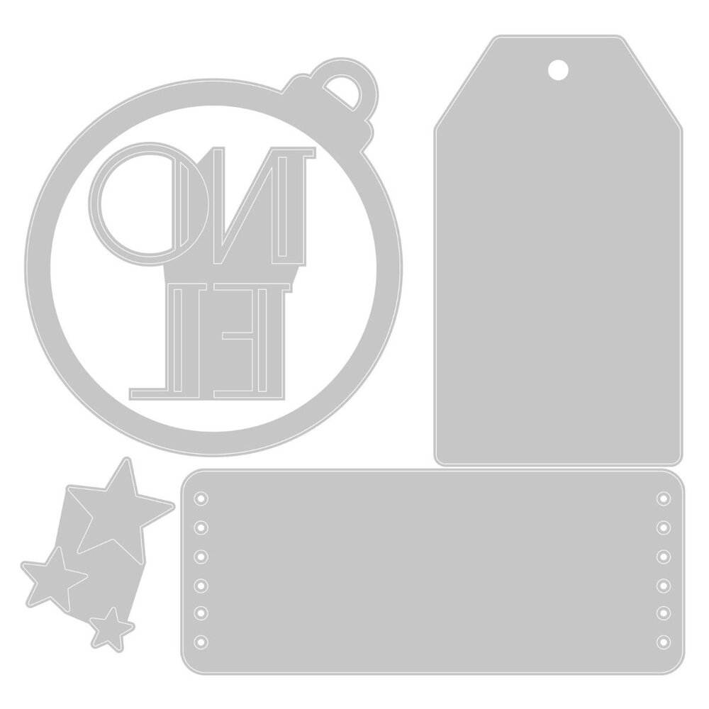 Sizzix Framelits Die w/Stamps by Olivia Rose Holly Jolly Christmas (5+6pcs) (665023) (DISCONTINUED) Sizzix Framelits Die w/Stamps by Olivia Rose Holly Jolly Christmas (5+6pcs) (665023) (DISCONTINUED)