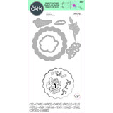 Sizzix Framelits Die w/Stamps by Olivia Rose Window Box (6+4pcs) (665659) (DISCONTINUED)
