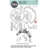 Sizzix Framelits Die w/Stamps by Sophie Guilar Detailed Tropics (13+5pcs) (663861) (DISCONTINUED)