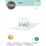 Sizzix Thinlits Plus Die by Lisa Jones Pop-Up Garden (19pcs) (665957) (DISCONTINUED) Sizzix Thinlits Plus Die by Lisa Jones Pop-Up Garden (19pcs) (665957) (DISCONTINUED)
