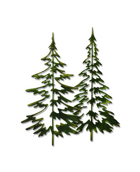 Sizzix Thinlits Die by Tim Holtz Woodlands (2pcs) (660978) Sizzix Thinlits Die by Tim Holtz Woodlands (2pcs) (660978)