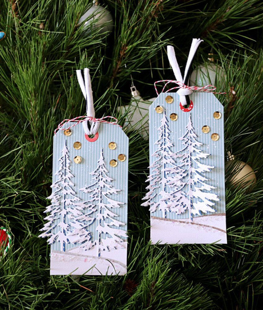 Sizzix Thinlits Die by Tim Holtz Woodlands (2pcs) (660978) Sizzix Thinlits Die by Tim Holtz Woodlands (2pcs) (660978)