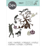 Sizzix Thinlits Die Creeps (10pcs) (664703) (OUTLET)
