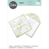 Sizzix Thinlits Die Floral Edges #2 (9pcs) (664395) (DISCONTINUED) Sizzix Thinlits Die Floral Edges #2 (9pcs) (664395) (DISCONTINUED)