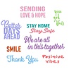 Sizzix Thinlits Die Good Vibes (8pcs) (665030) (OUTLET)