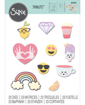 Sizzix Thinlits Die Spring Icons (23pcs) (664365) (DISCONTINUED) Sizzix Thinlits Die Spring Icons (23pcs) (664365) (DISCONTINUED)