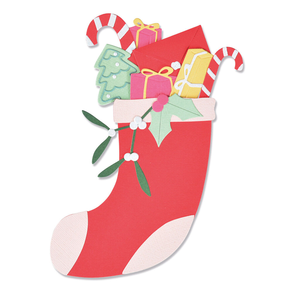 Sizzix Thinlits Die Stocking Fillers (14pcs) (664716) (DISCONTINUED) Sizzix Thinlits Die Stocking Fillers (14pcs) (664716) (DISCONTINUED)