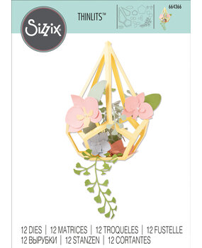 Sizzix Thinlits Die Teardrop Terrarium (12pcs) (664366) (DISCONTINUED) Sizzix Thinlits Die Teardrop Terrarium (12pcs) (664366) (DISCONTINUED)