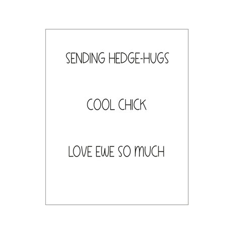 Sizzix Thinlits Die w/Stamps by Pete Hughes Crazy Creatures #1 (6+3pcs) (666103) (DISCONTINUED)