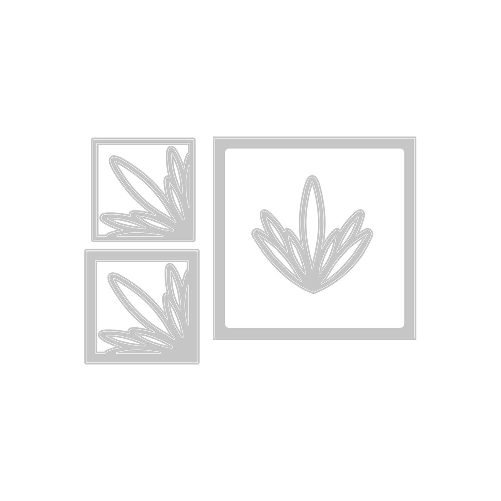 Sizzix Thinlits Die w/Textured Impressions by Lisa Jones Ornate Frame (4pcs) (666136) (DISCONTINUED) Sizzix Thinlits Die w/Textured Impressions by Lisa Jones Ornate Frame (4pcs) (666136) (DISCONTINUED)