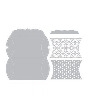 Sizzix Thinlits Plus Die Box, Pillow (5pcs) (660844) (DISCONTINUED) Sizzix Thinlits Plus Die Box, Pillow (5pcs) (660844) (DISCONTINUED)