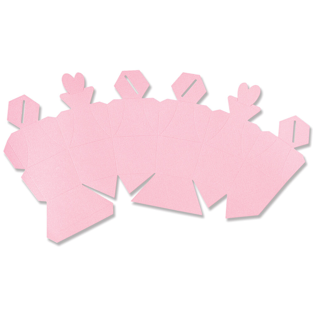 Sizzix Thinlits Plus Die by Debi Potter Fabulous Cupcake Box (2pcs) (666231) (DISCONTINUED) Sizzix Thinlits Plus Die by Debi Potter Fabulous Cupcake Box (2pcs) (666231) (DISCONTINUED)