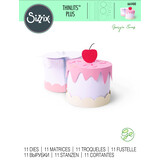 Sizzix Thinlits Plus Die by Georgie Evans Cake Box (11pcs) (664400) (DISCONTINUED) Sizzix Thinlits Plus Die by Georgie Evans Cake Box (11pcs) (664400) (DISCONTINUED)
