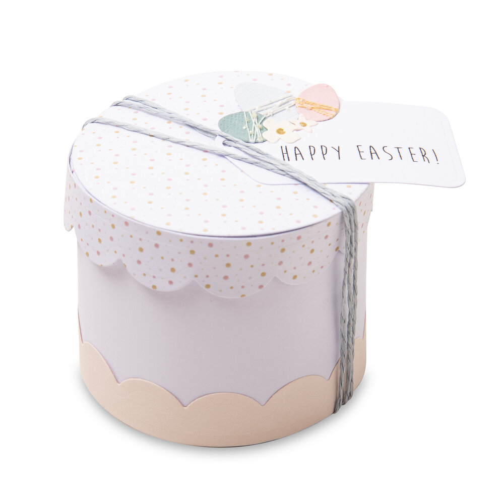 Sizzix Thinlits Plus Die by Georgie Evans Cake Box (11pcs) (664400) (DISCONTINUED)