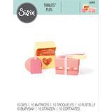 Sizzix Thinlits Plus Die by Jenna Rushforth Box & Labels (10pcs) (663853) (DISCONTINUED) Sizzix Thinlits Plus Die by Jenna Rushforth Box & Labels (10pcs) (663853) (DISCONTINUED)
