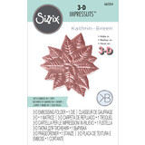 Sizzix 3D Impresslits by Kath Breen Poinsettia (665354) (DISCONTINUED)