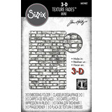 Sizzix 3D Texture Fades Mini by Tim Holtz Brickwork (665462)