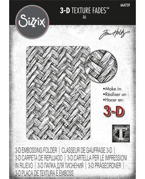 Sizzix 3D Texture Fades by Tim Holtz Intertwined (664759) Sizzix 3D Texture Fades by Tim Holtz Intertwined (664759)