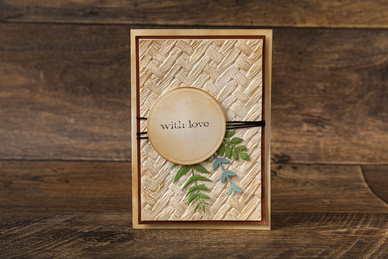 Sizzix 3D Texture Fades by Tim Holtz Intertwined (664759)