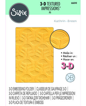 Sizzix 3D Textured Impressions by Kath Breen Quirky Florals (666040) (DISCONTINUED) Sizzix 3D Textured Impressions by Kath Breen Quirky Florals (666040) (DISCONTINUED)