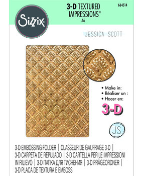 Sizzix 3D Textured Impressions by Jessica Scott Shells (664514) (DISCONTINUED)